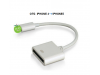 OTG i4 turn iPhone4 iPhone5 converter cable adapter cable USB Series I5 exchange conversion cable data lines